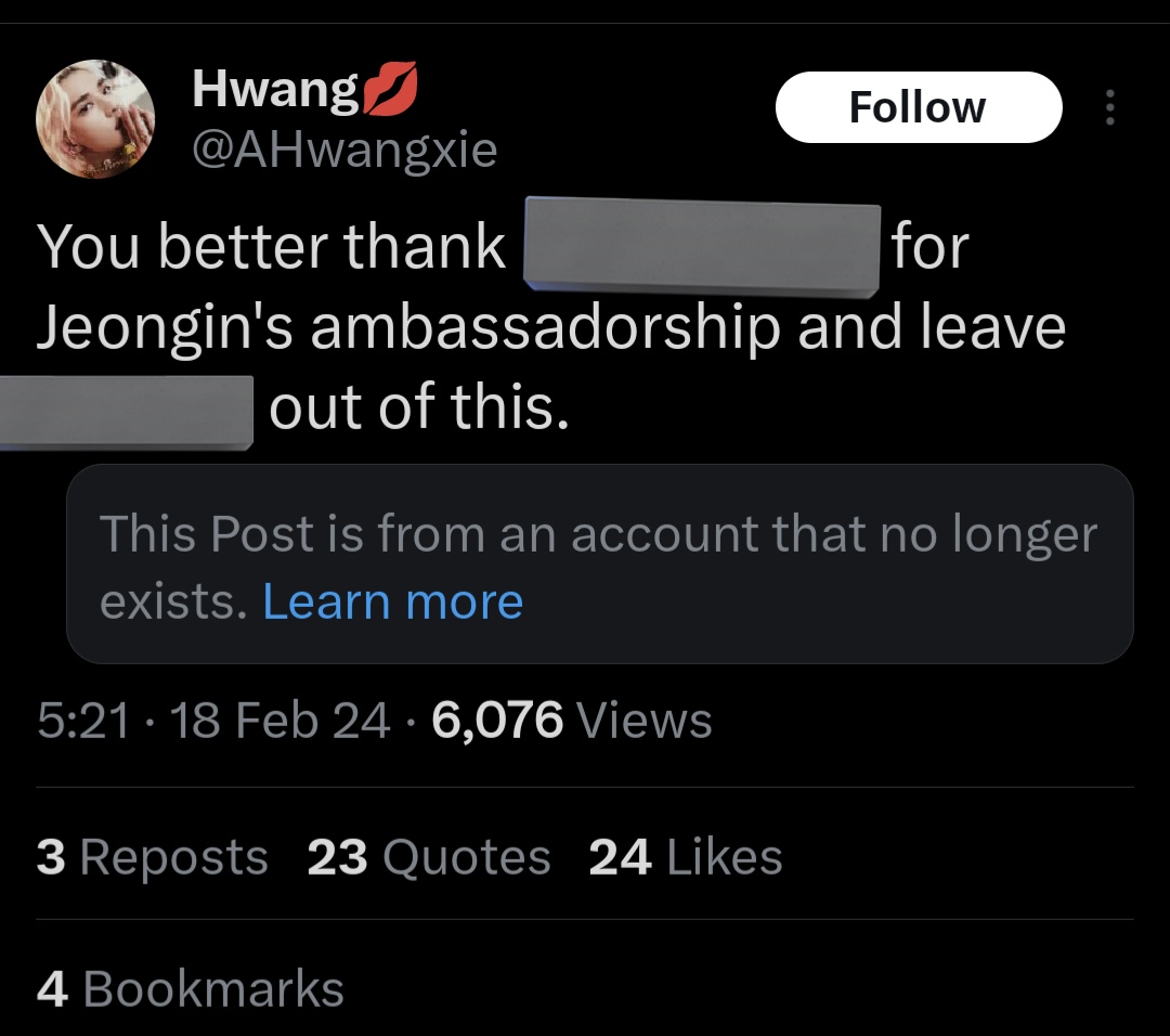 IN_Protectors's tweet photo. ⚠️⚠️⚠️MASS BLOCK DO NOT ENGAGE ⚠️⚠️⚠️

Please do not interact with this account or any others that degrade or downplay IN's impact and success, he has earned his brand work with AmQ through his own merit.

https://t.co/14GtBiAdpJ

🔗https://t.co/55Ch0dBDrz https://t.co/dtyIvSxk6o