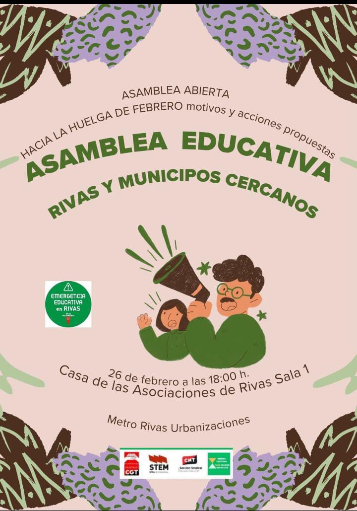 Plataforma Emergencia Educativa Rivas tweet media
