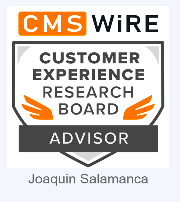 FuturaJoaquin's tweet photo. Just got a new #CMSWire credential via @Accredible for https://t.co/P3MWeExVrO via @cmswire https://t.co/dBR1YwCxFS