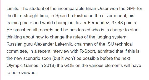 Literally Yuzuru Hanyu.

Lakernik, Chairman of the ISU technical committee literally admitted they had to change the scoring system because Yuzuru Hanyu was 'winning too many titles and breaking too many world records' and later on eliminated the transitions category from PCS.