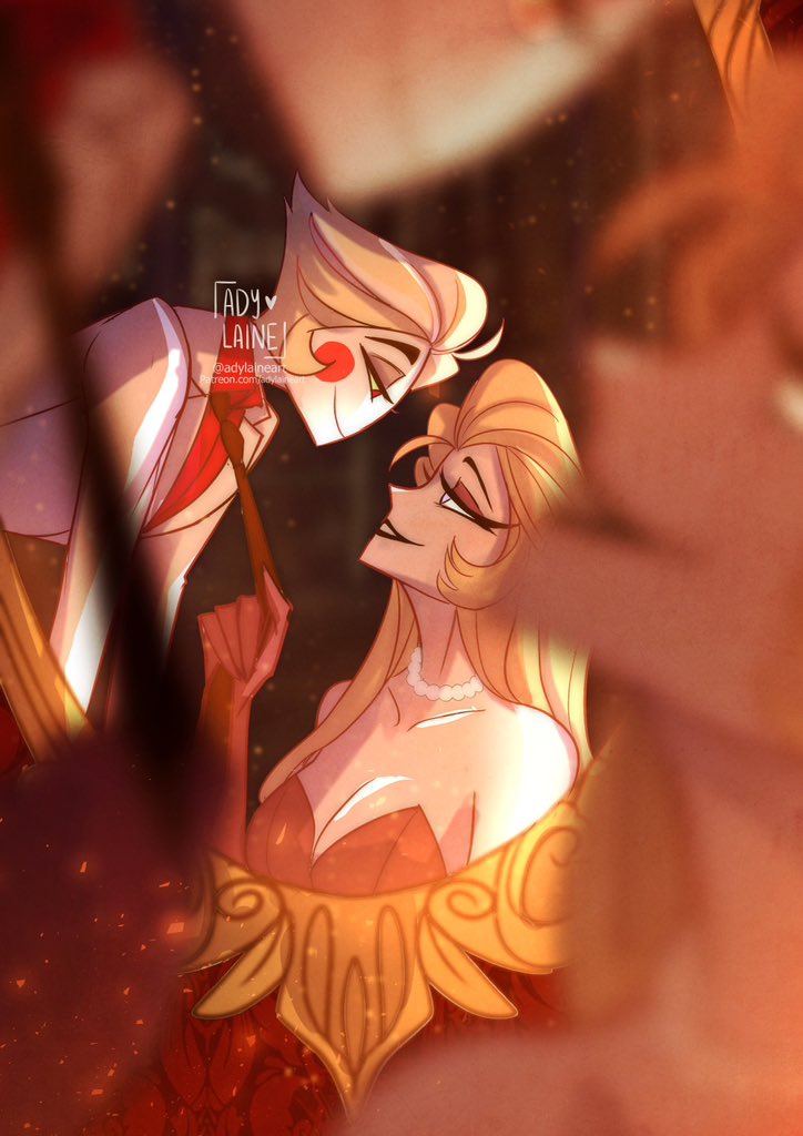 adylaineart's tweet photo. Lilith and Lucifer Morningstar 🐍🍎👑✨
Date Night 💕

#HazbinHotel #HazbinHotelFanart https://t.co/pfiCJAYl0F