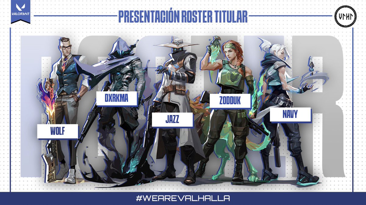 Y aquí están los titularisimos <a href="/SomosLaTormenta/">Circuito Tormenta</a> <a href="/VALORANT/">VALORANT</a> 

Solo desearos suerte en todo, como organización estamos con vosotros en lo bueno y en lo malo.❤️❤️❤️