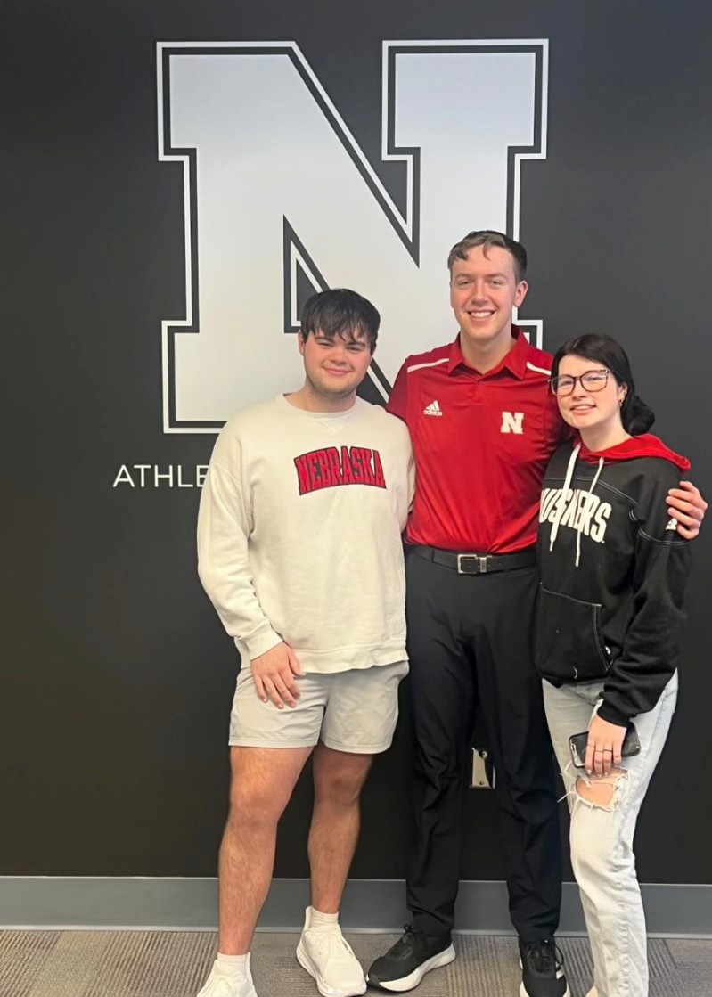 Congratulations to our three seniors: Peyton, Kevin, and Jazz - for their first place win in the NSATA Quiz Bowl yesterday! This team will move on and represent the state of Nebraska at the Mid-America Athletic Trainers' Association district meeting in March! #GBR