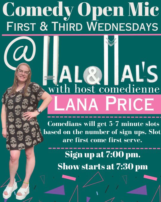 lanadoescomedy's tweet photo. See yall this week! @MSSalleForth @PearlRiverFlow @4lokomami @ladyteena102 https://t.co/R9ok4WHymV