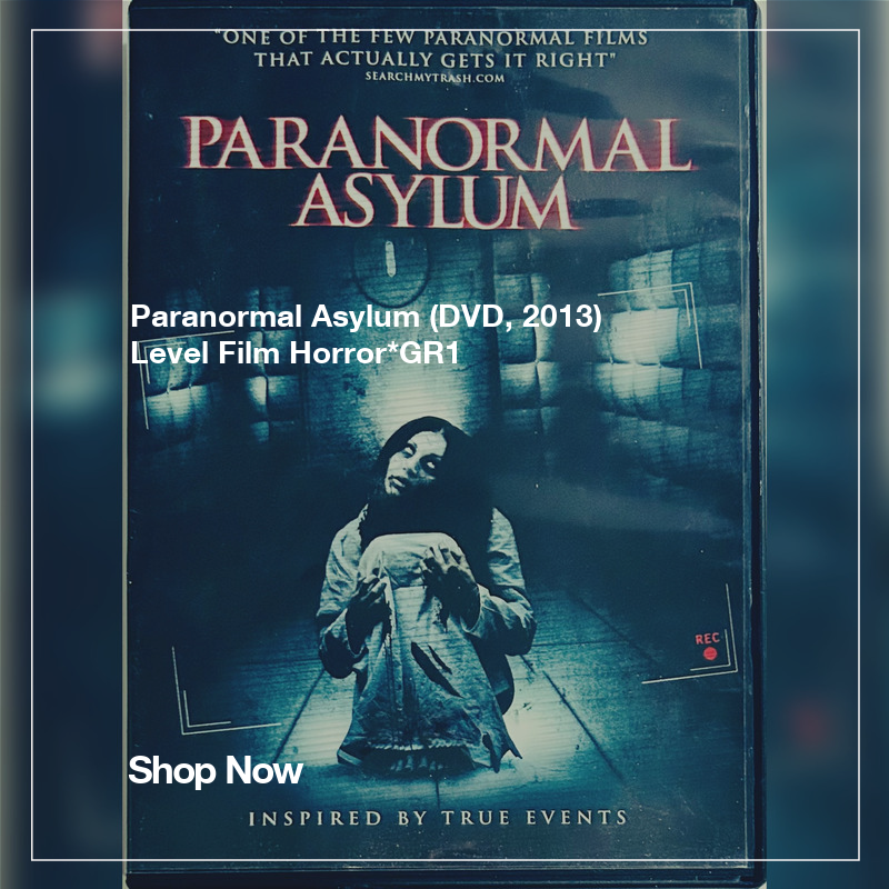 rareflicksplus's tweet photo. #NewArrival! Paranormal Asylum (DVD, 2013) Level Film Horror
https://t.co/YqrTjq9Xnv
#ParanormalAsylum #LevelFilm #Paranormal #DVD #DVDs #PhysicalMedia #Horror #HorrorMovie #HorrorCommunity #NewWebsite #DVDStore #DVDWebsite https://t.co/Km8dkFXlU2
