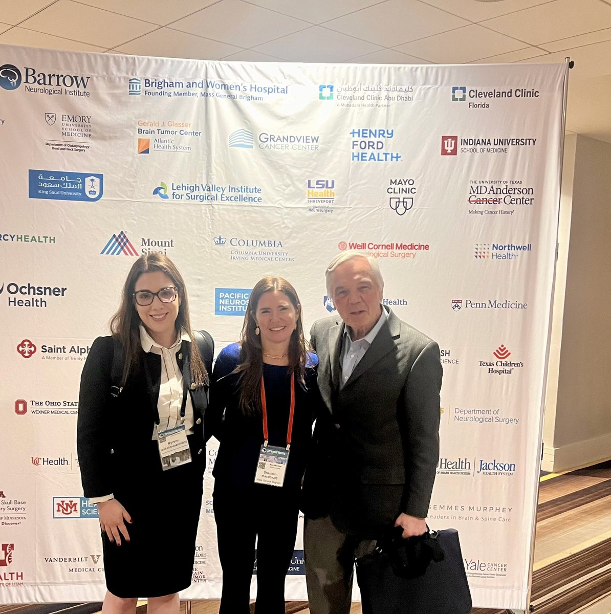We had the privilege of spending time with Dr.Liebsch and hearing him lecture this past week at the North American Skull Base Society Meeting. @NASBSorg @MyrsiniIoakeim