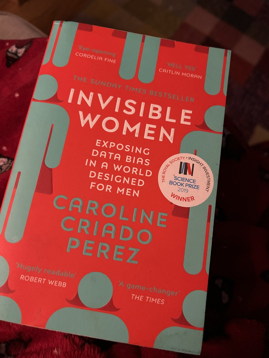 Future reading. Will have to wait until I get a break from uni #invisiblewomen