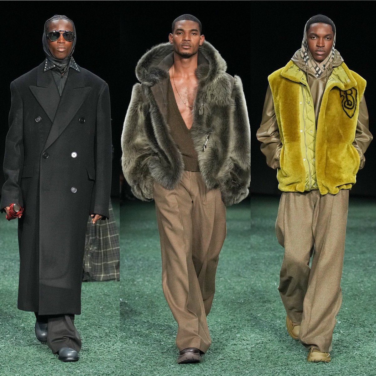 StreetFashion01's tweet photo. Burberry FW24 by Daniel Lee!🖤 https://t.co/Fr6beOnBlu