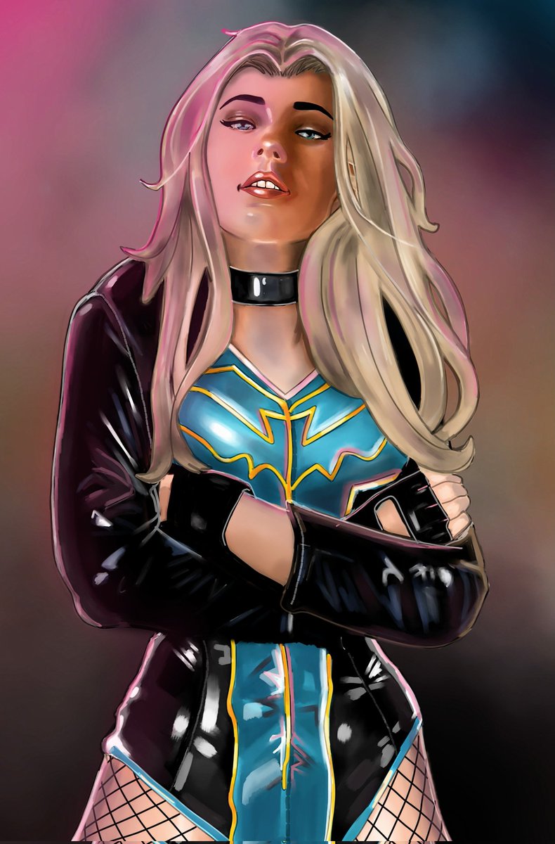 Black Canary in Clip Studio. This one took a good while to come together but  hopefully it's been worth it haha #art #HumanArtist #fanart #blackcanary #greenarrow #dccomics #digitalpainting