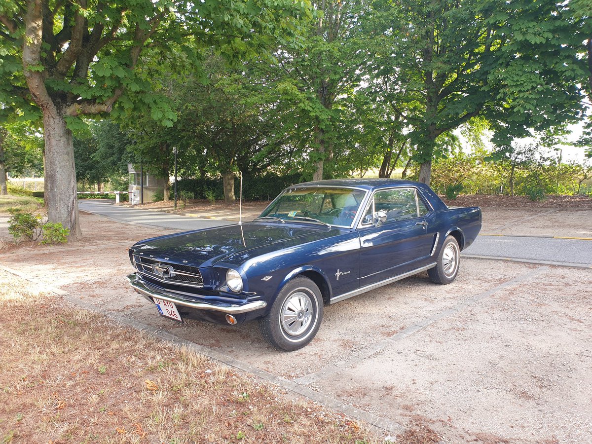 StangMechanic's tweet photo. @HagertyUK Easy. Paint job from scratch and engine revision for my 65 stang. https://t.co/k6rsKiBzxU