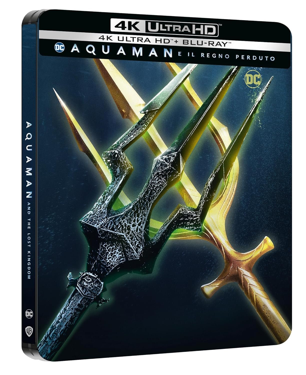 Ultra HD Blu-ray 💿 on X: 'Aquaman and the Lost Kingdom' 4K UHD Blu-ray  also gets 3 Steelbook editions in Italy ('Aquaman e il Regno Perduto'): #3:   #2:    /