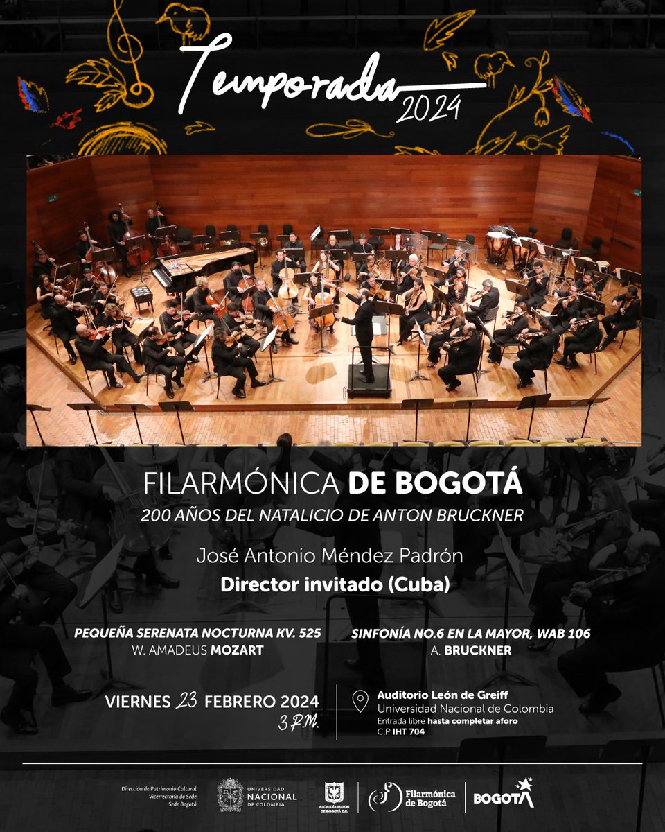 Orquesta Filarmónica de Bogotá tweet media