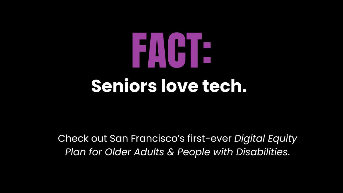 SF Tech Council (@sftechcouncil) on Twitter photo Together, seniors and people with disabilities represent nearly 1 in 3 SF residents. They are at much higher risk of being on the wrong side of the digital divide. We can change that. bit.ly/DigEquity4SF
<a href="/jilltucker/">Jill Tucker</a> <a href="/jesssmflores/">Jessica Flores</a> <a href="/lakitalki/">Lakshmi Sarah @lakitalki.bsky.social</a> <a href="/kharijohnson/">Khari Johnson</a> <a href="/WIRED/">WIRED</a> Together, seniors and people with disabilities represent nearly 1 in 3 SF residents. They are at much higher risk of being on the wrong side of the digital divide. We can change that. bit.ly/DigEquity4SF
<a href="/jilltucker/">Jill Tucker</a> <a href="/jesssmflores/">Jessica Flores</a> <a href="/lakitalki/">Lakshmi Sarah @lakitalki.bsky.social</a> <a href="/kharijohnson/">Khari Johnson</a> <a href="/WIRED/">WIRED</a>