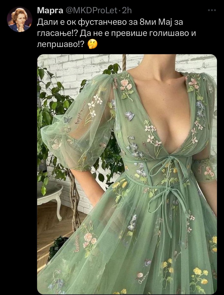 Да изгледаше ти вака, ќе беше модел а не партиски бот ама па кој да ти каже ивана