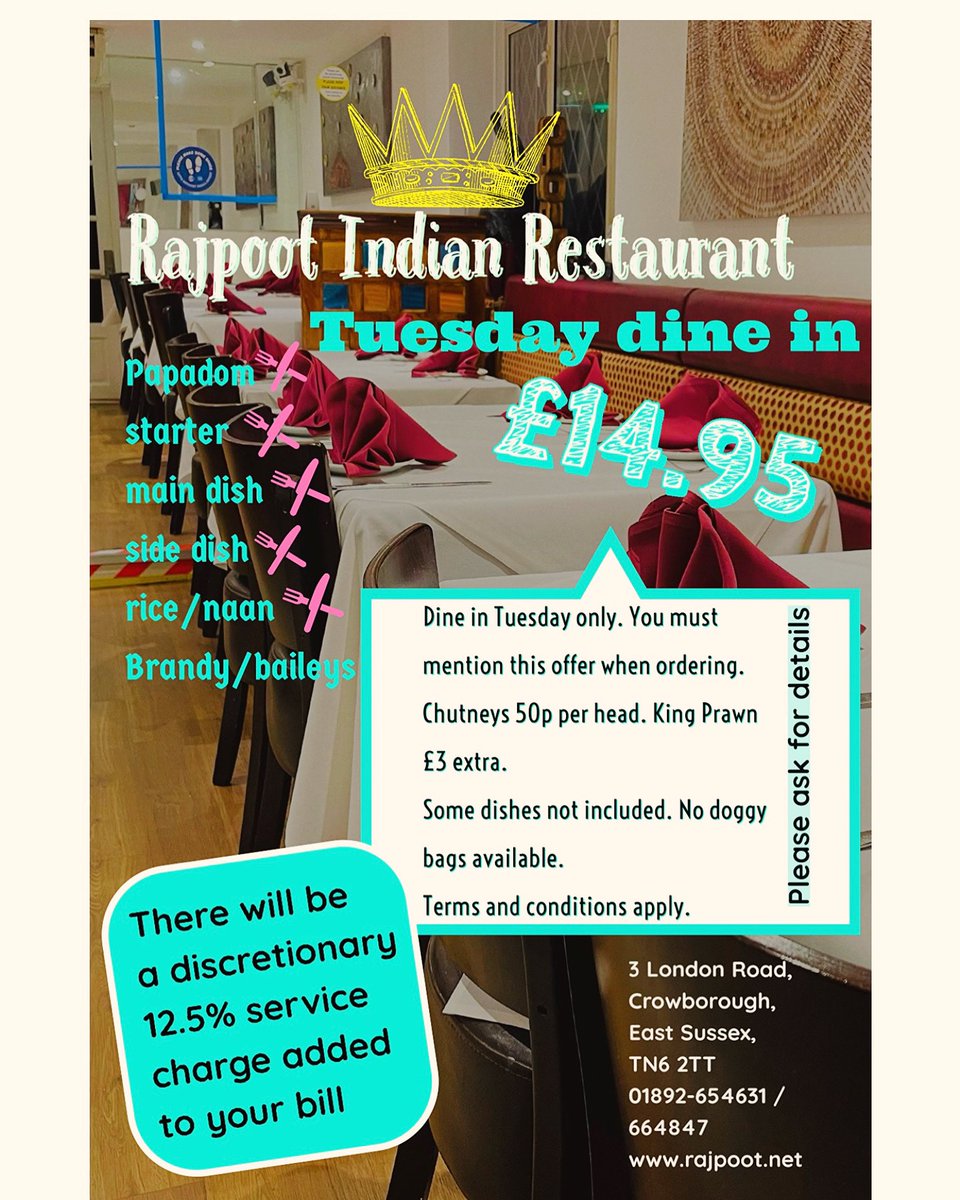 Rajpoot Crowborough (@rajpootcrowbor1) on Twitter photo 