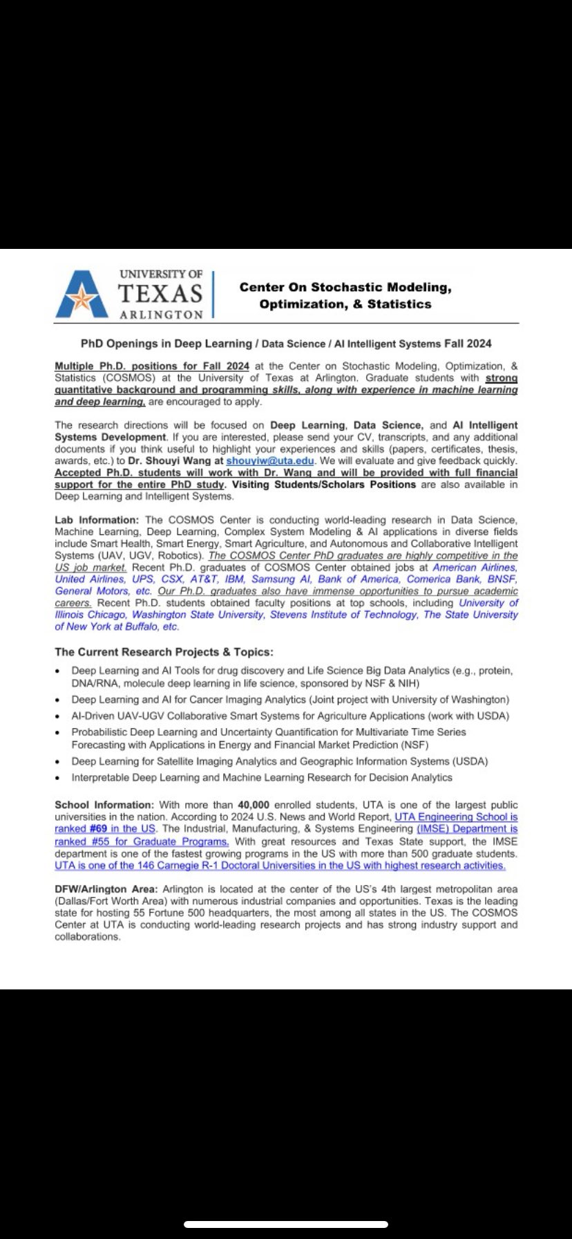 University of washington cheap machine learning phd