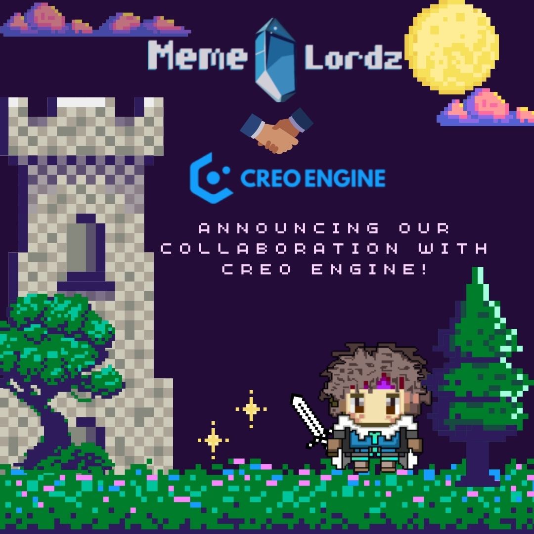 Memevoria's tweet photo. We're thrilled to share our exciting collaboration with Creo Engine! 🎉 Creo Engine is a standout in the Web3 gaming landscape, offering a cutting-edge ecosystem that brings gamers and developers together in a dynamic hub. Their expertise will be instrumental in advancing the development of our already exceptional game, taking it to even greater heights. With a wide range of services and extensive connections in the web3 gaming community, Creo Engine brings invaluable resources to the table.

Partnering with Creo Engine allows us to deliver an even more seamless and immersive gaming experience to our users. Additionally, having a dedicated development team from Creo Engine onboard enhances our ability to continuously improve the game. This collaboration also expands our footprint in the rapidly growing world of Web3 gaming. It's a significant milestone for all involved, and we're thrilled to embark on this exciting journey together! #CreoEngine #Memelordz #Web3Gaming