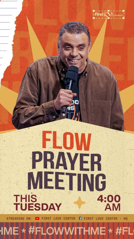 zambiaflc's tweet image. Build up your prayer life as you join the FLOW Prayer Meeting with Prophet Bishop Dag Heward-Mills! 

Join us ONLINE tomorrow at 06:00 (4am GMT) and let's strengthen ourselves spiritually!

#FlowWithMe