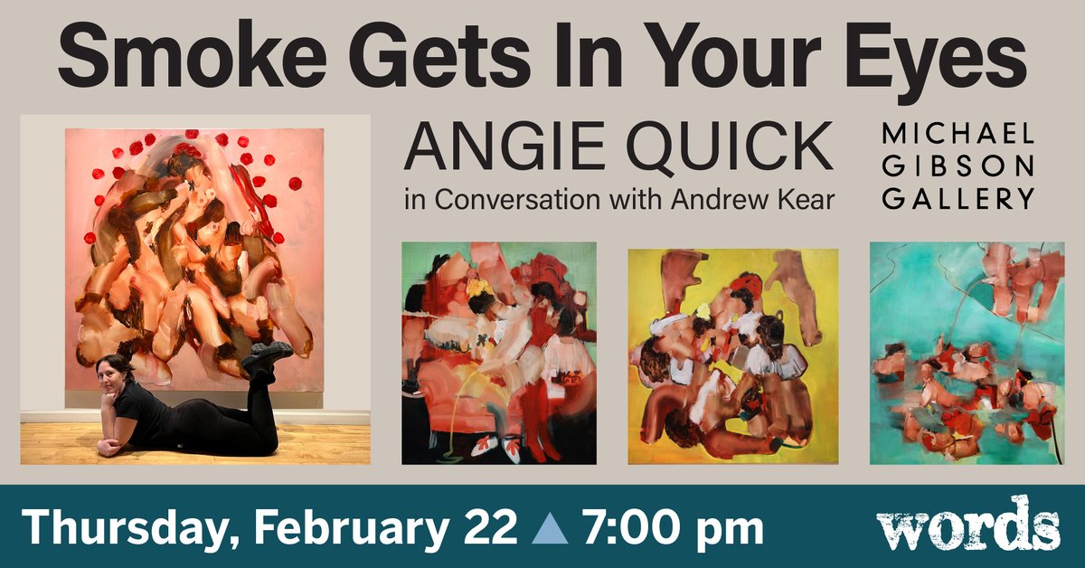 Join us on Thursday for a conversation with London painter Angie Quick who will explore her second solo exhibition at Michael Gibson Gallery <a href="/GibsonGallery/">MichaelGibsonGallery</a>.  

Our host will be Andrew Kear, Senior Curator at <a href="/MuseumLondon/">Museum London</a>. #LdnOnt 

Registration is free ➡️
wordsfest.ca/events/2024/sm…