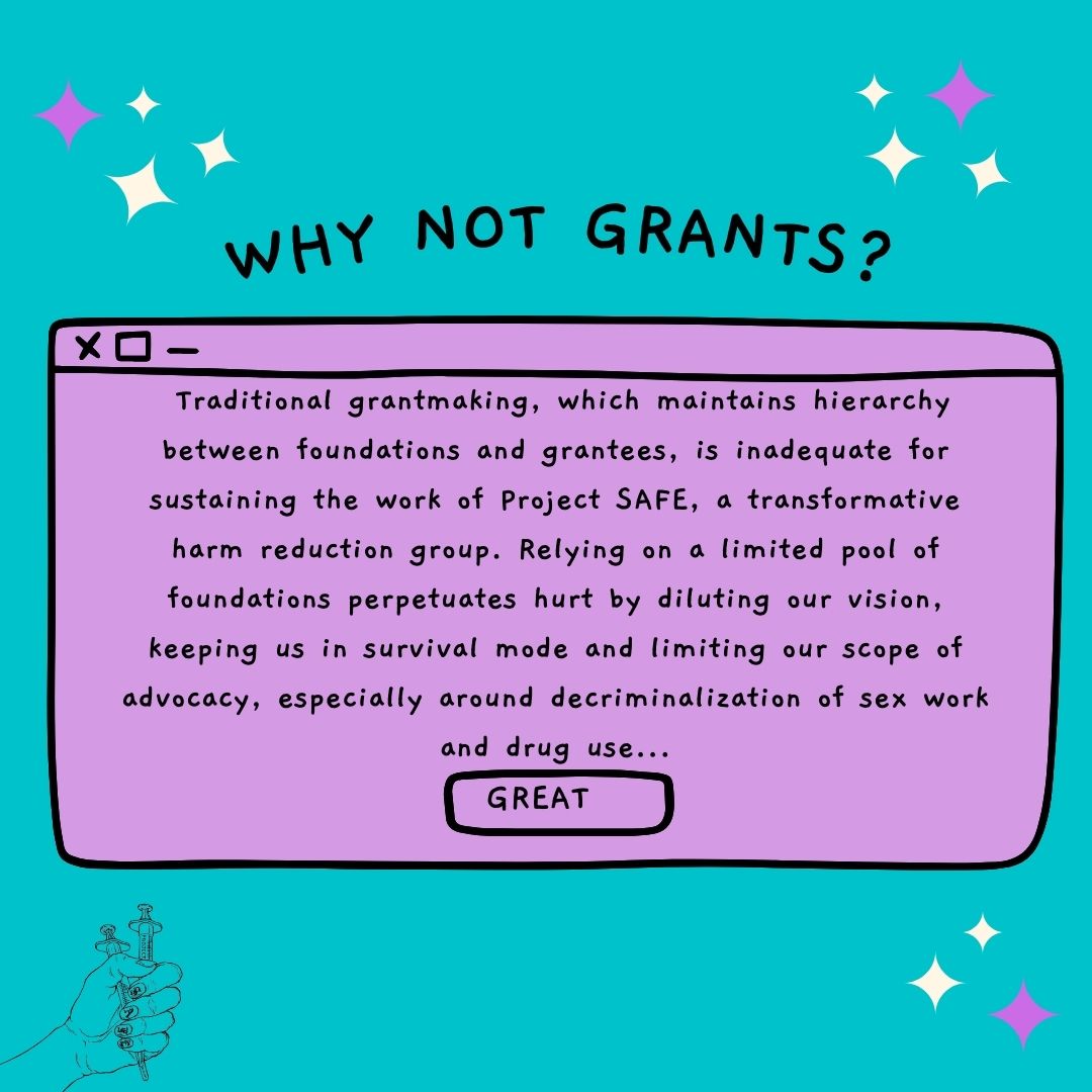 safephila's tweet photo. We  are trying to transition from being primarily supported by grant  funding to being supported by monthly sustaining donors. We are doing  this to have more flexibility in how we respond to the emerging issues  impacting the people we support. https://t.co/BUVKsM4uMP
