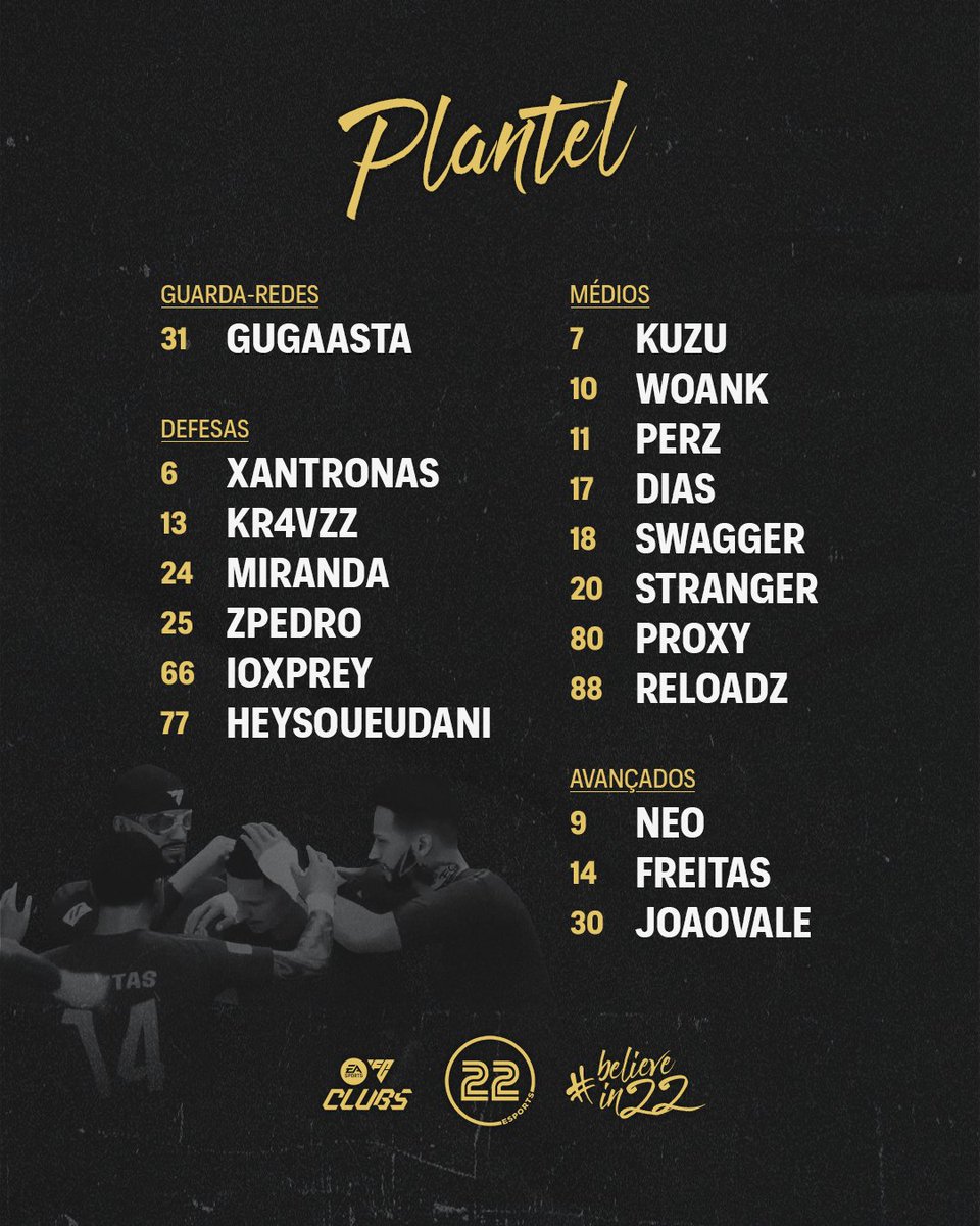22 ESPORTS tweet media