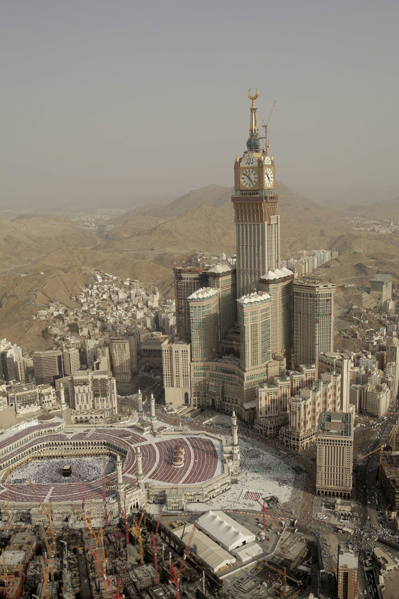 You might not have seen it before, but this is the world's 4th tallest building. It's the Makkah Clock Royal Tower, built ten years ago in Mecca, Saudi Arabia. And it's not the only megastructure you probably haven't heard of...