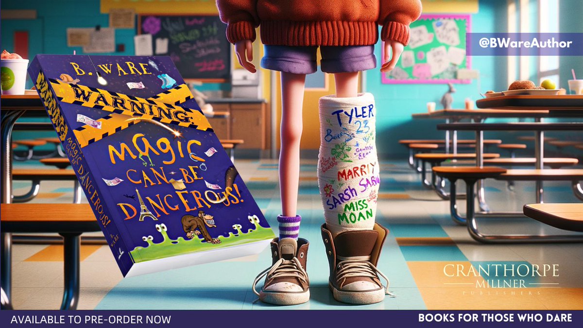 I did try to warn everyone that magic can be dangerous! But would anybody listen?!

shorturl.at/bcfqB

#WarningMCBD
#WARNINGMagicCanBeDangerous
#MiddleGradeBooks
#PreOrder
#ReluctantReaders
#ChildrensBooks
