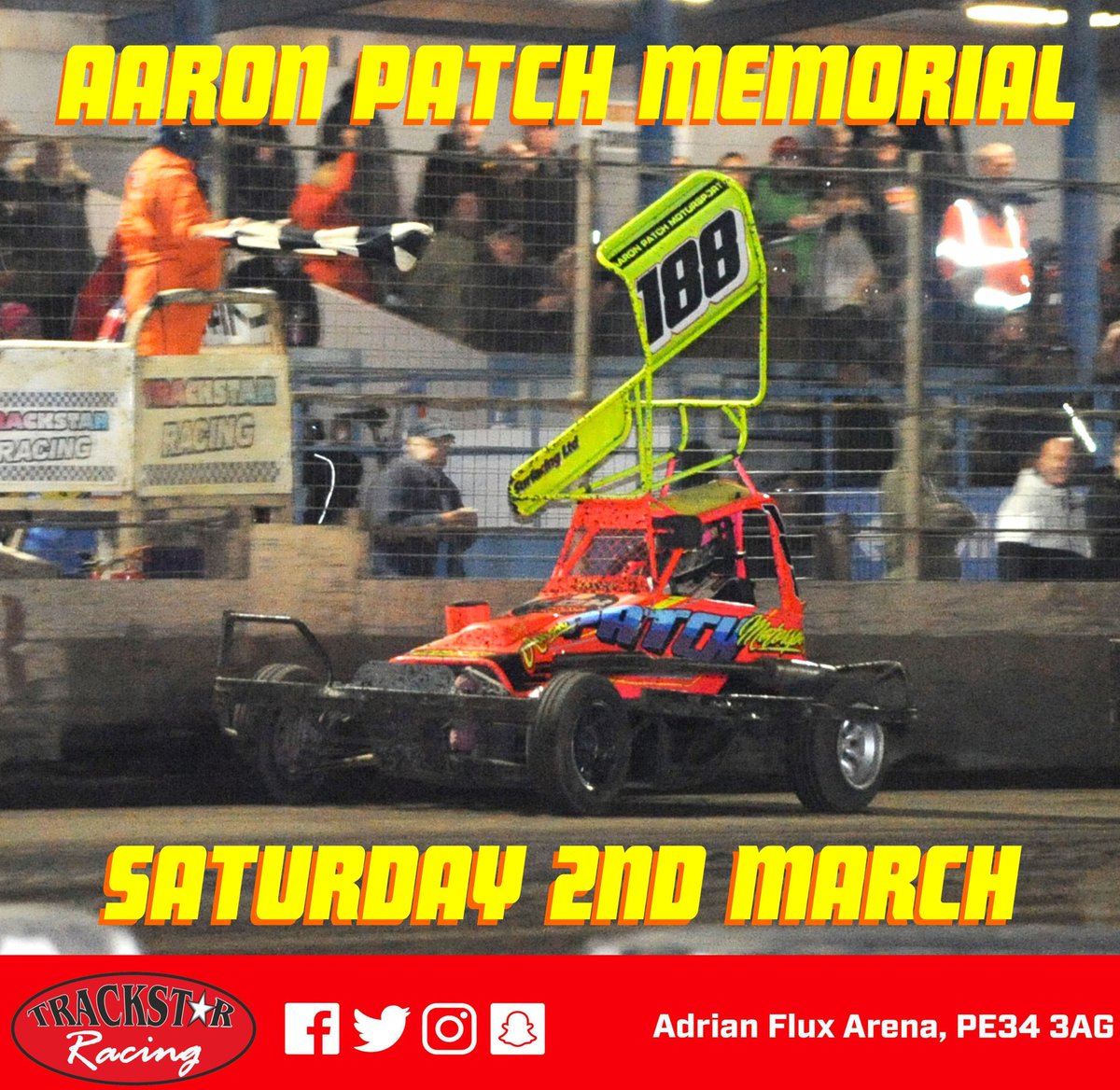 Aaron Patch Memorial

Aaron’s partner Becca and children Darcy, Teddy and Lilly have asked us to thanks everyone who is supporting the BriSCA F2 Stock Car Aaron Patch Memorial which takes place 2 March; the prize fund now around £1750.
stockcar-racing.co.uk/content/news/a…

📷 Colin Casserley