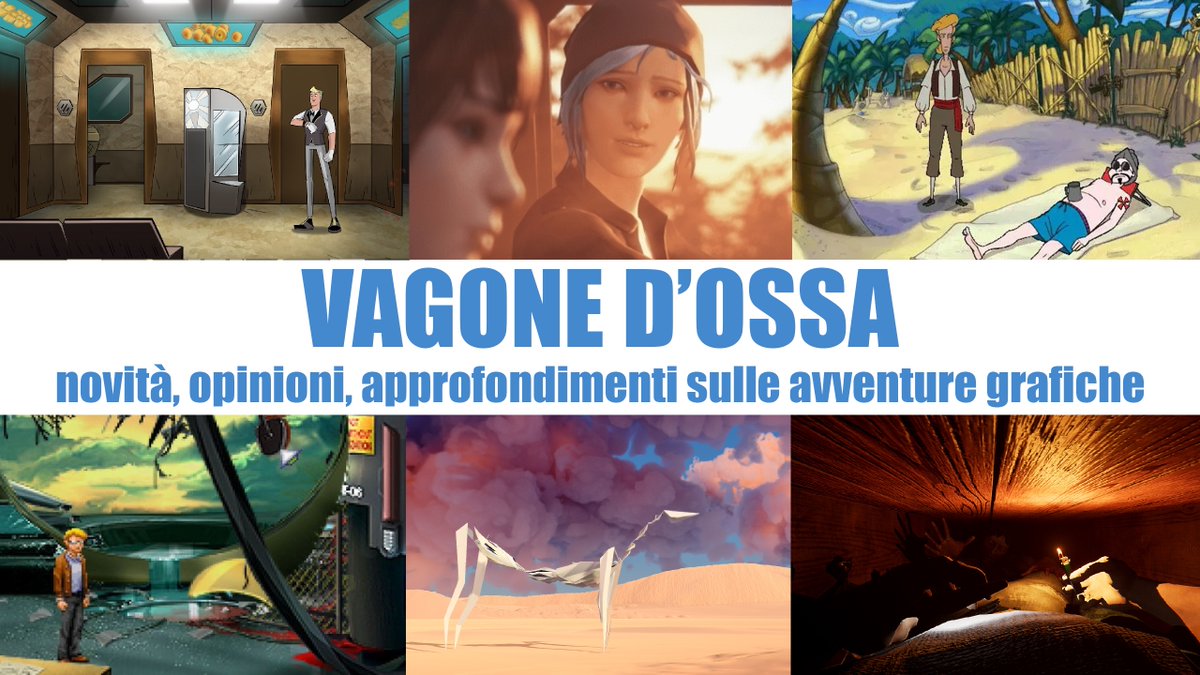 È stato un piacere parlare a lungo di avventure grafiche con gli amici e colleghi <a href="/FootprintsGames/">Footprints Games</a> nel nostro Vagone d'Ossa su <a href="/CalaveraCafe1/">Calavera Cafe</a> !

Il link: youtu.be/a-h3XpVf87s

#avventuregrafiche #puntaeclicca