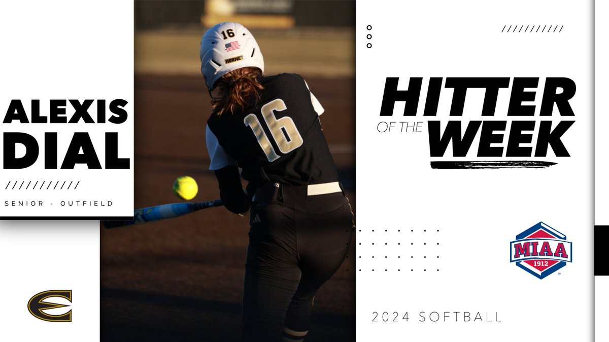 Alexis Dial had a weekend in the box to help <a href="/EState_Softball/">Emporia State Softball</a> increase its win streak to seven 🔥

.727 AVG (8-for-11) 
9⃣ RBI
4⃣ runs scored
2⃣ stolen bases
2⃣ home runs
1⃣ triple
1⃣ double

📰 bit.ly/3SIwaAE
#BringYourAGame