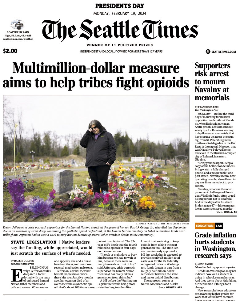 I know it's not spring training baseball, but please take a look if you've got the time-- and thanks to the <a href="/seattletimes/">The Seattle Times</a> for giving us A1 space today for this story. For <a href="/AP/">The Associated Press</a>, with <a href="/ByManuelValdes/">Manuel Valdes///subscribe to your local paper</a> and by <a href="/HallieGolden4/">Hallie Golden</a> - apnews.com/article/washin…