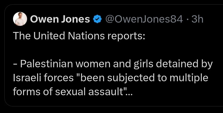 It's weird, I thought Owen Jones doesn't believe rapes happen, unless he sees GoPro footage of the rapes in action 😕

P.S.
Here's a screenshot, because we all know he'll block me.