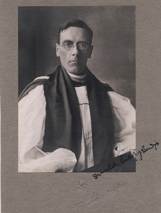 AustAnglican's tweet photo. 20 February 1938: the Rt Revd Donald Baker (1882-1968) resigns after 18 years as third Bishop of Bendigo. #anglican #86years Moving to Melbourne to be Principal and Chaplain of Ridley College; also Archdeacon of Geelong. @CollegeRidley https://t.co/0FnBMw4CEN