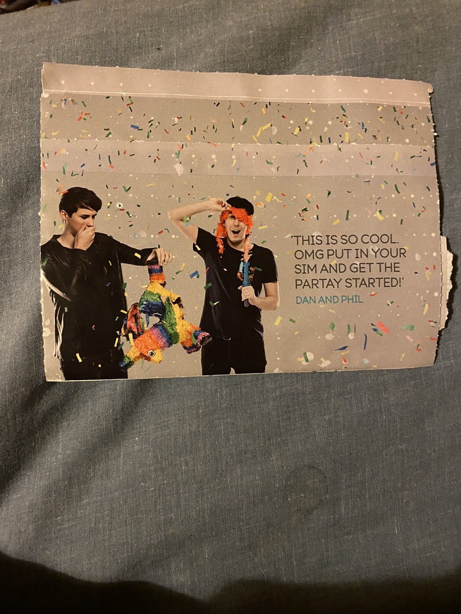 yellowcafe's tweet photo. @AmazingPhil bold of you to assume i ever threw it out https://t.co/Y2pSDJ3uUu