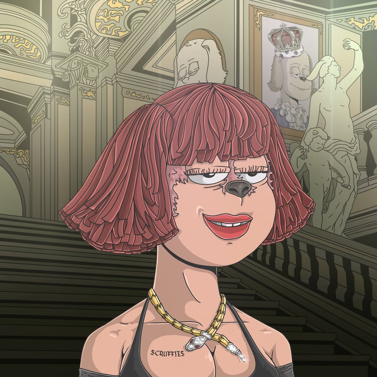 Meet Wifey, a 1/1 Scruffy who’s yet to be minted.
Nice mansion she’s got there… 👀

Like, RT and tag 3 friends for your chance at a free mint!

Scruffiesmint.com