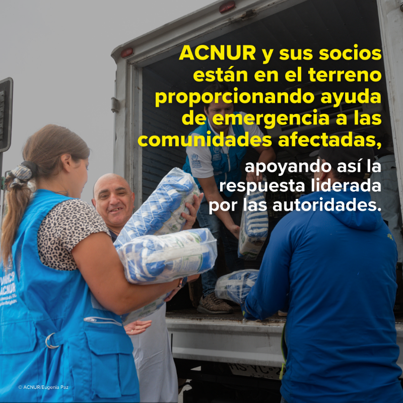 ACNUR_es's tweet photo. Chile enfrenta uno de los desastres más graves en los últimos años. 

Esto es lo que debes saber. ➡️➡️
