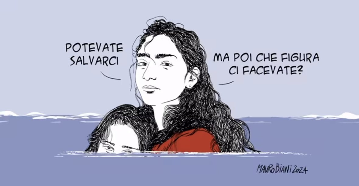 Steccato di Cutro 26 febbraio 2023.
La strage di Stato!