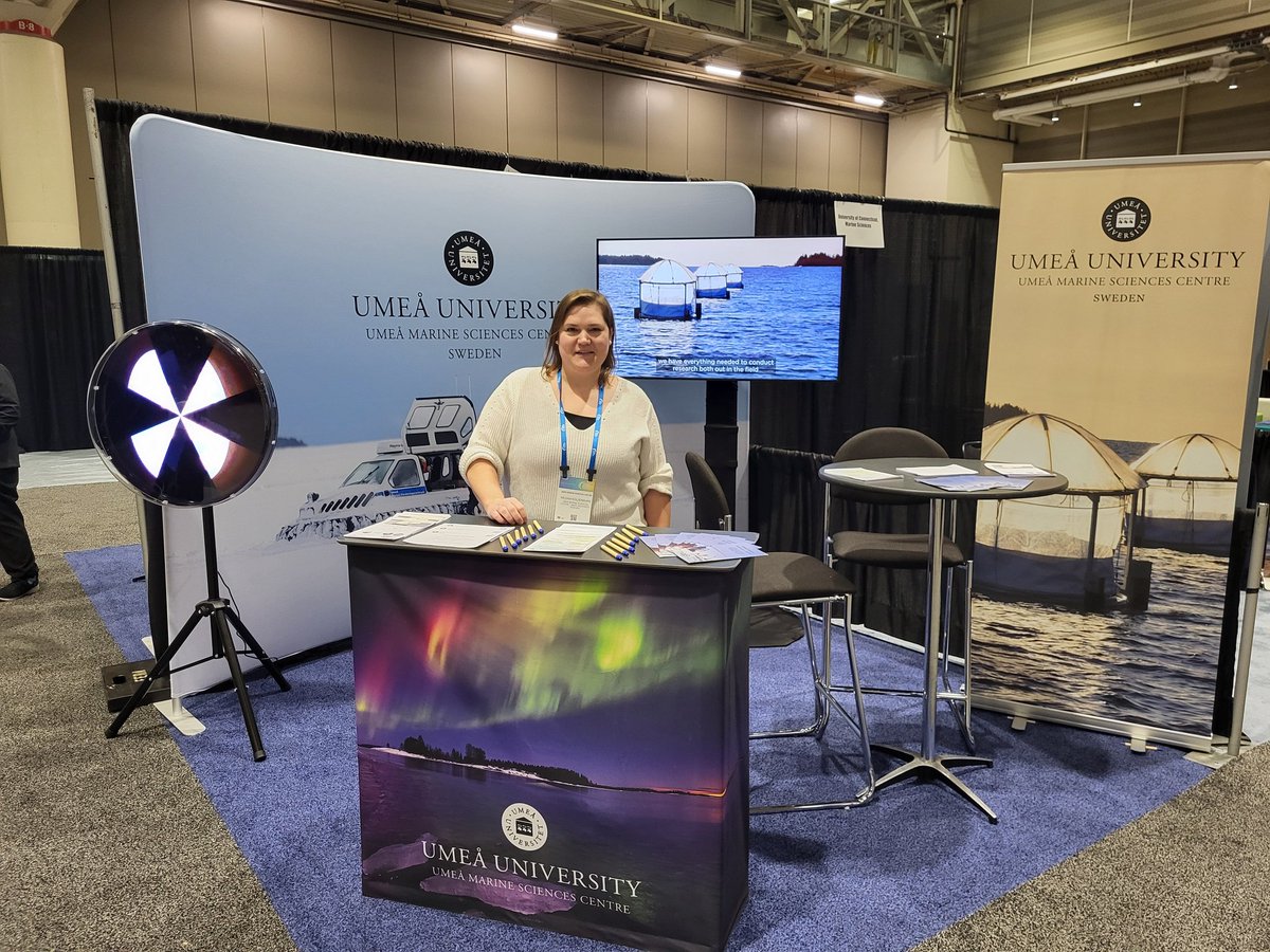 Excited to be at #OSM24! with our booth (nr 332) showcasing our facilities, #research #fellowship opportunities and opening positions! Come and visit us for a chat! @umeauniversity @umeauniversitet @aslo_org
