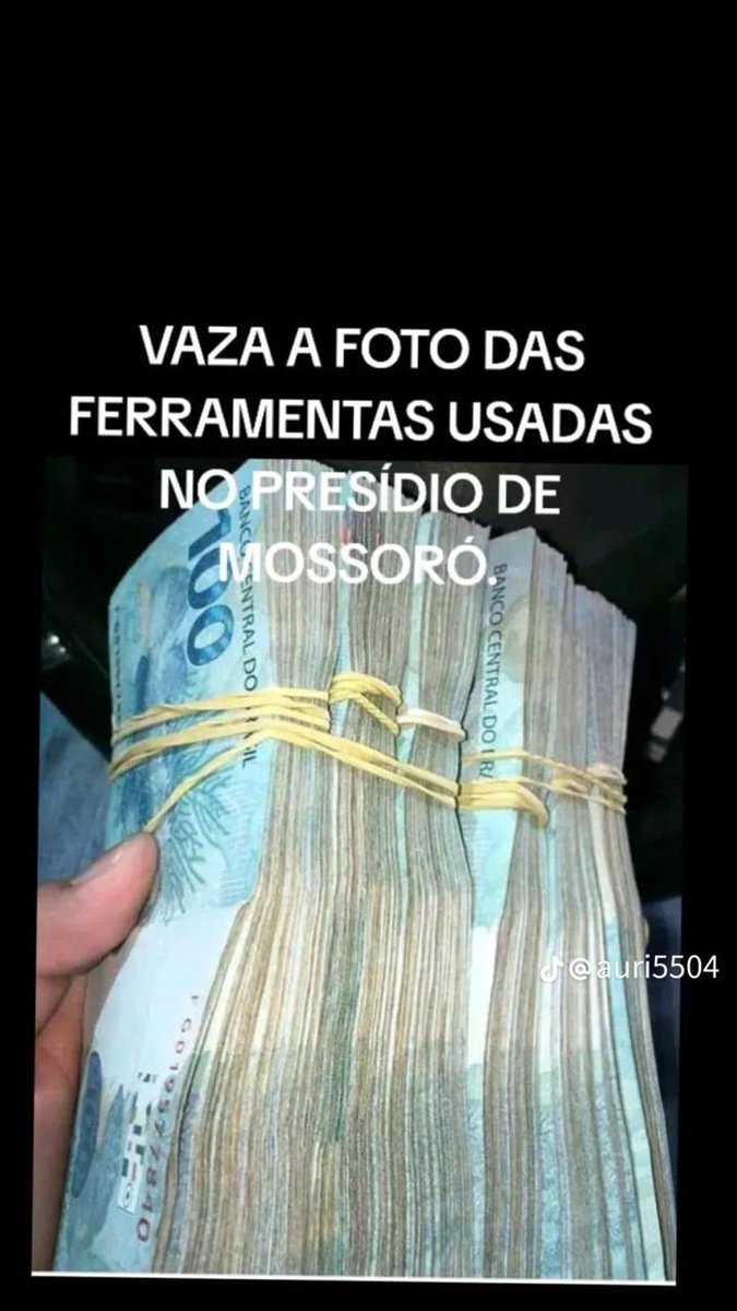 cezoney's tweet photo. A fuga foi com essa ferramenta aí https://t.co/4HxvElTjnx
