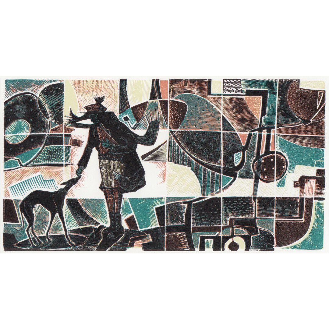Neil Bousfield   - The Return- from the 86th SWE Annual Exhibition, on at Bankside Gallery, London until 25th February. Engravings are also available from our website.
societyofwoodengravers.co.uk 
#woodengraving #printmaking