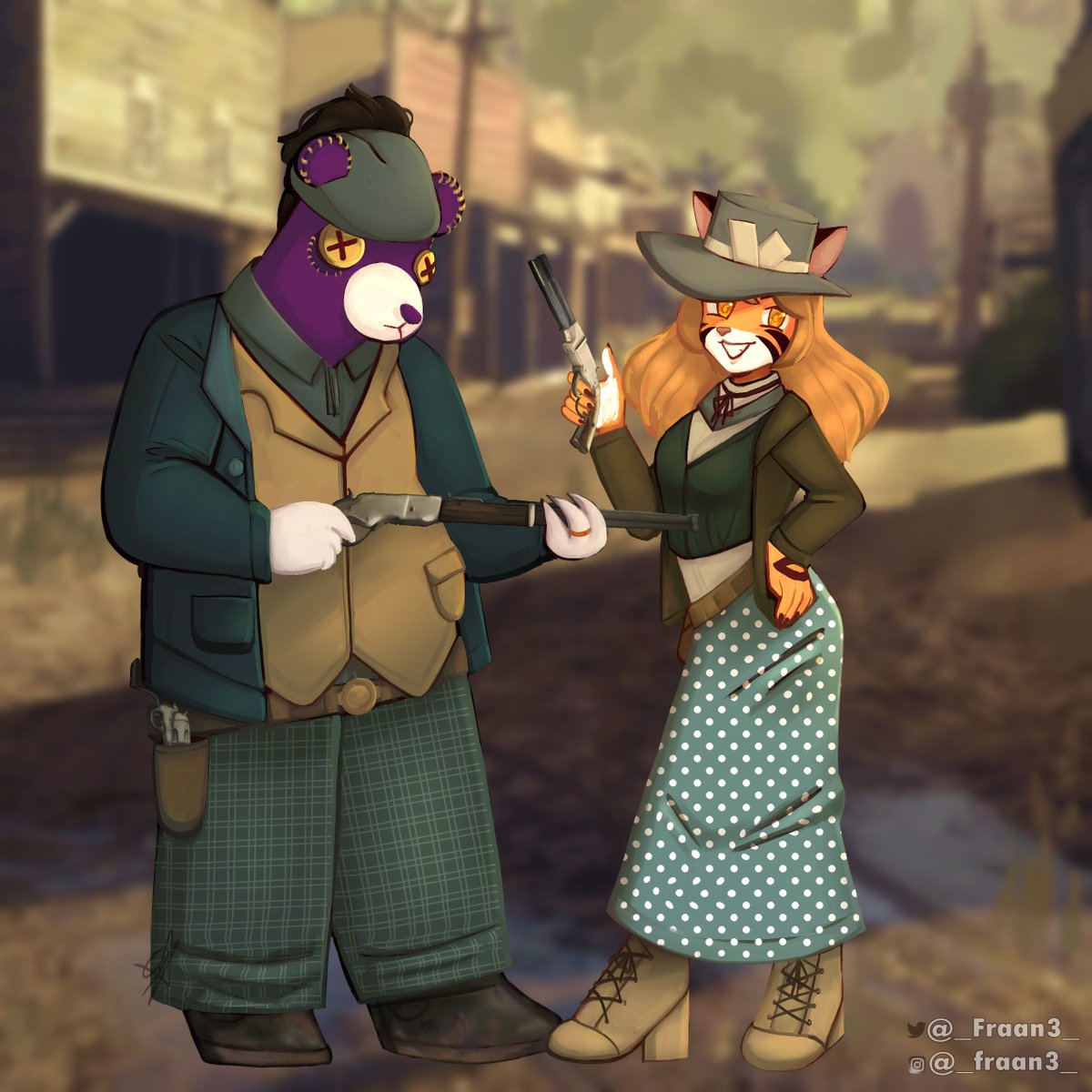 ☆Render Commission!
#twokinds #furryart #furry #RedDeadRedemption2