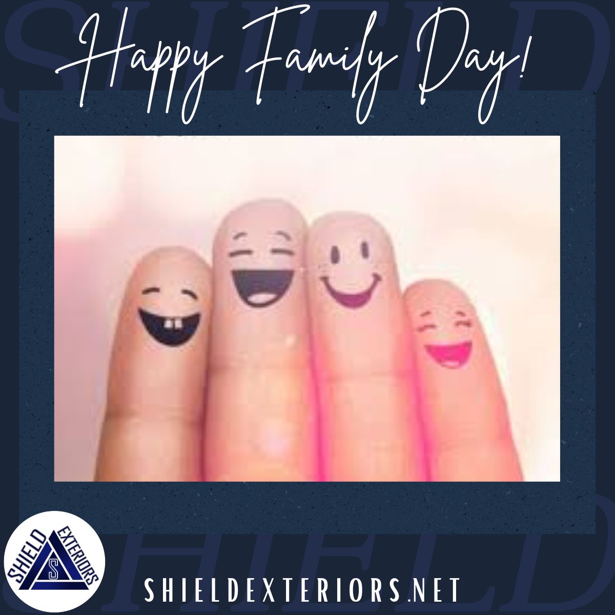 ExteriorsShield's tweet photo. “The bond that links your true family is not one of blood, but of respect and joy in each other’s life.” ~ Richard Bach
Happy Family Day!💙
#familyday #calgary #yyc #TeamShield💙 #happyplace https://t.co/smIZnnJQvR