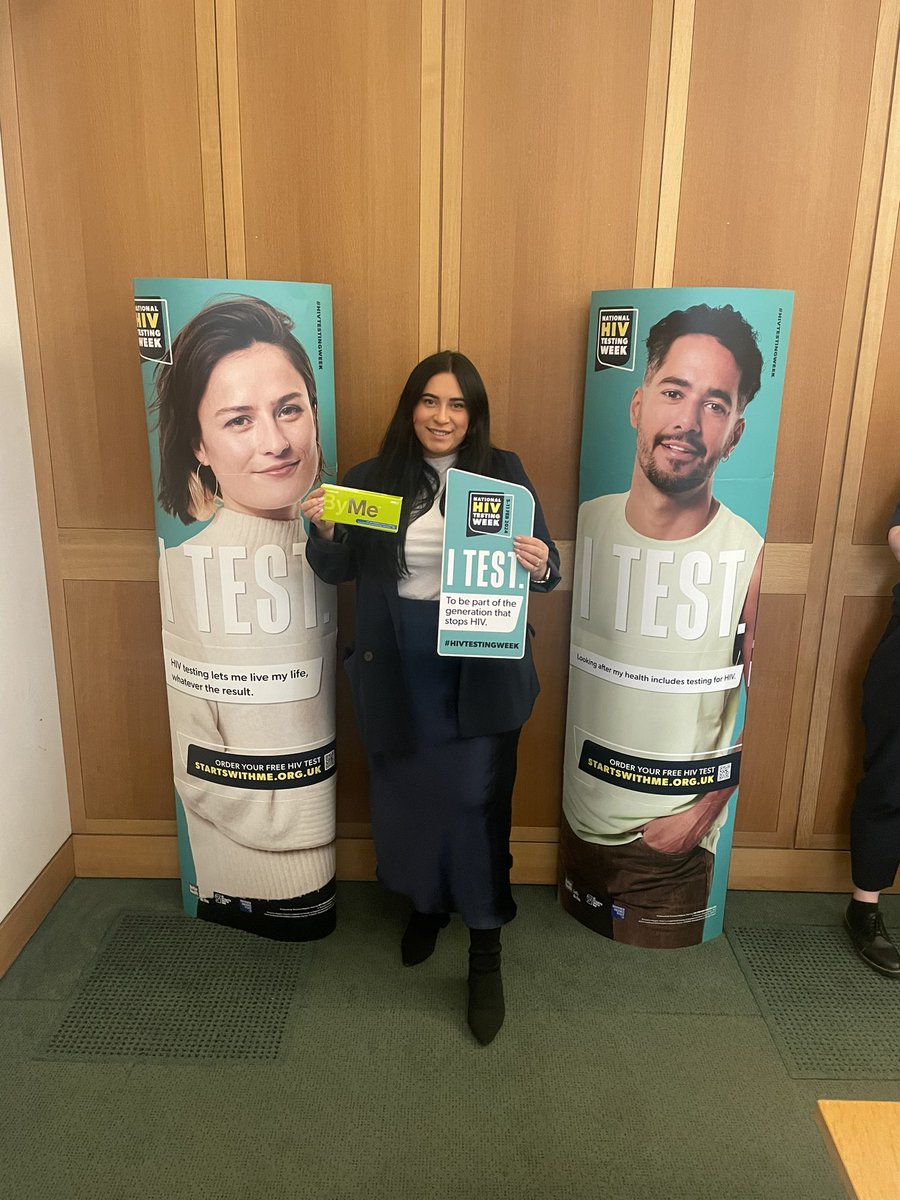 Pleasure to see our friend @nicolafrichards at the @THTorguk #HIVTestingWeek Drop-In earlier this month. Testing is easy. It takes just 15 mins from test to result. Made possible by @Conservatives reforms to self-testing, NHS budgeting and funding initiatives like Testing Week.