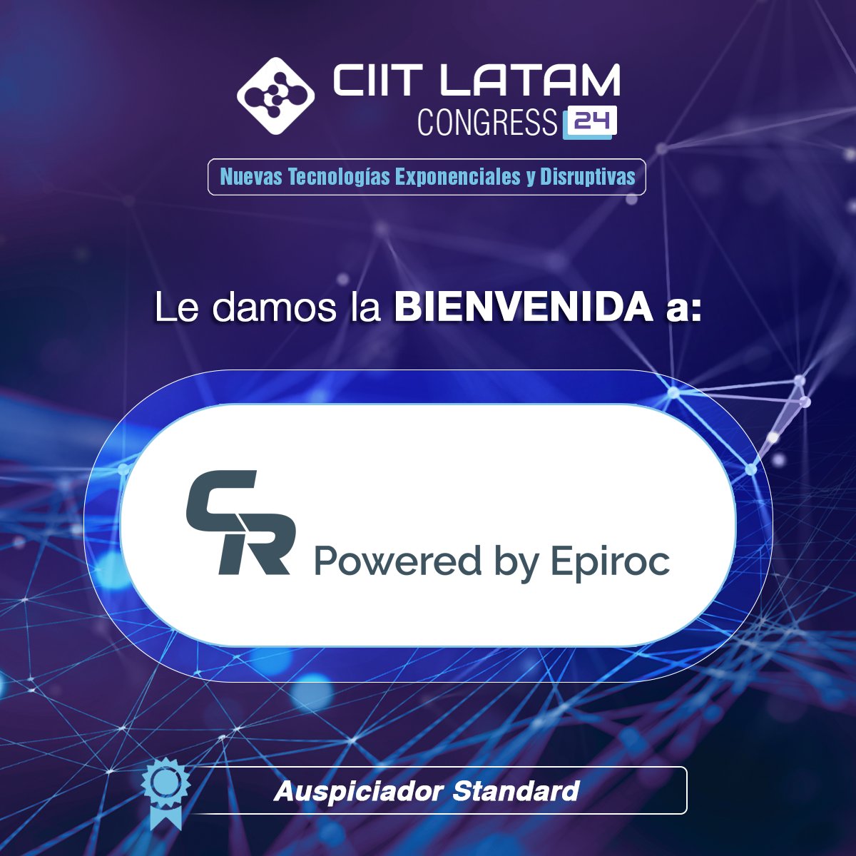 CIIT Perú (@ciitperu) on Twitter photo ¡Le damos la bienvenida a <a href="/CR_Mining/">CR Powered by Epiroc</a> como Auspiciador Standard del CIIT Latam Congress 2024!
👩💻 ¡Sé un Auspiciador para el #CIITLatam24! bit.ly/3QFZ6cG
📧info@ciitperu.com
📲 Llámanos al +51 988 361 503 / +51 937 529 282
🌐 ciitlatamcongress.com ¡Le damos la bienvenida a <a href="/CR_Mining/">CR Powered by Epiroc</a> como Auspiciador Standard del CIIT Latam Congress 2024!
👩💻 ¡Sé un Auspiciador para el #CIITLatam24! bit.ly/3QFZ6cG
📧info@ciitperu.com
📲 Llámanos al +51 988 361 503 / +51 937 529 282
🌐 ciitlatamcongress.com