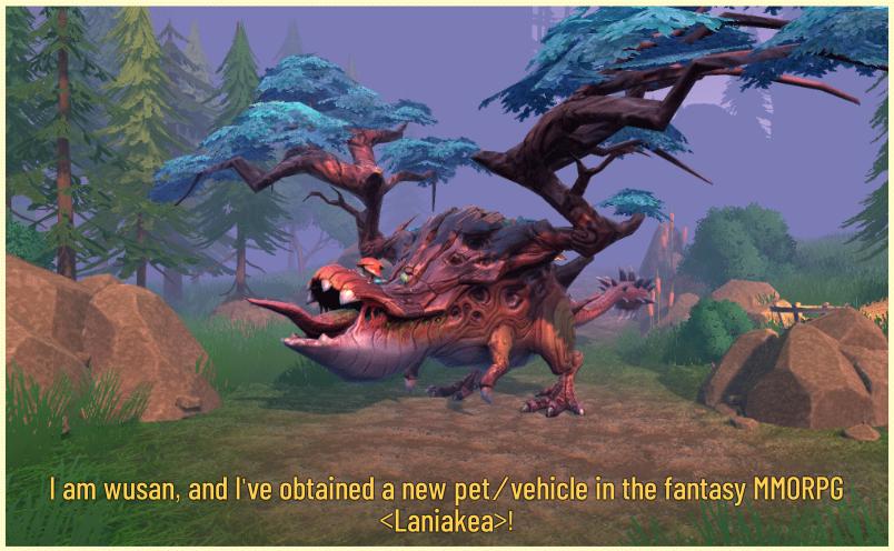 miley_farrell's tweet photo. Check out my new companions and rides in @LaniakeaGame! #Laniakea #MMORPG #ExplorerEditionS1 #BlockchainGaming https://t.co/IoPlGiPPNc