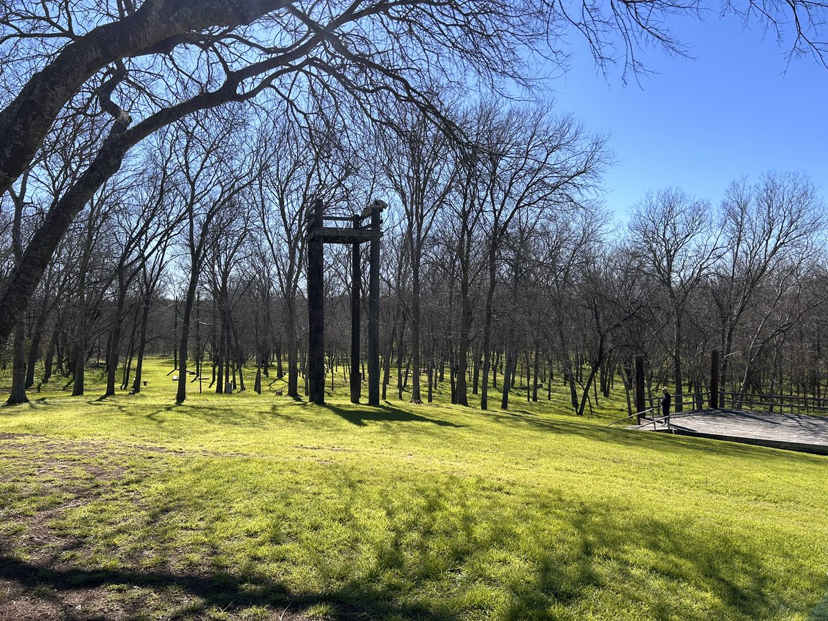 Got to spend the day at the Outdoor Learning Center for professional development. Can’t wait to see what <a href="/SeguinISD/">Seguin ISD</a> has in store for it. 🖤💛⚔️