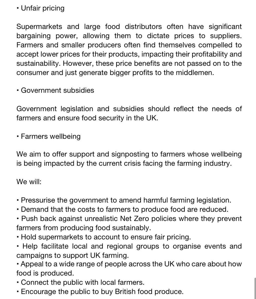 NoFarmsNoFoods's tweet photo. Here is our press release, mission statement and quotes from various farmers about our campaign objectives. The concerns of farmers and building public support will always be at the core of our objectives. Our food security depends on a strong farming industry.

#NoFarmersNoFood https://t.co/OIcmtY8K61