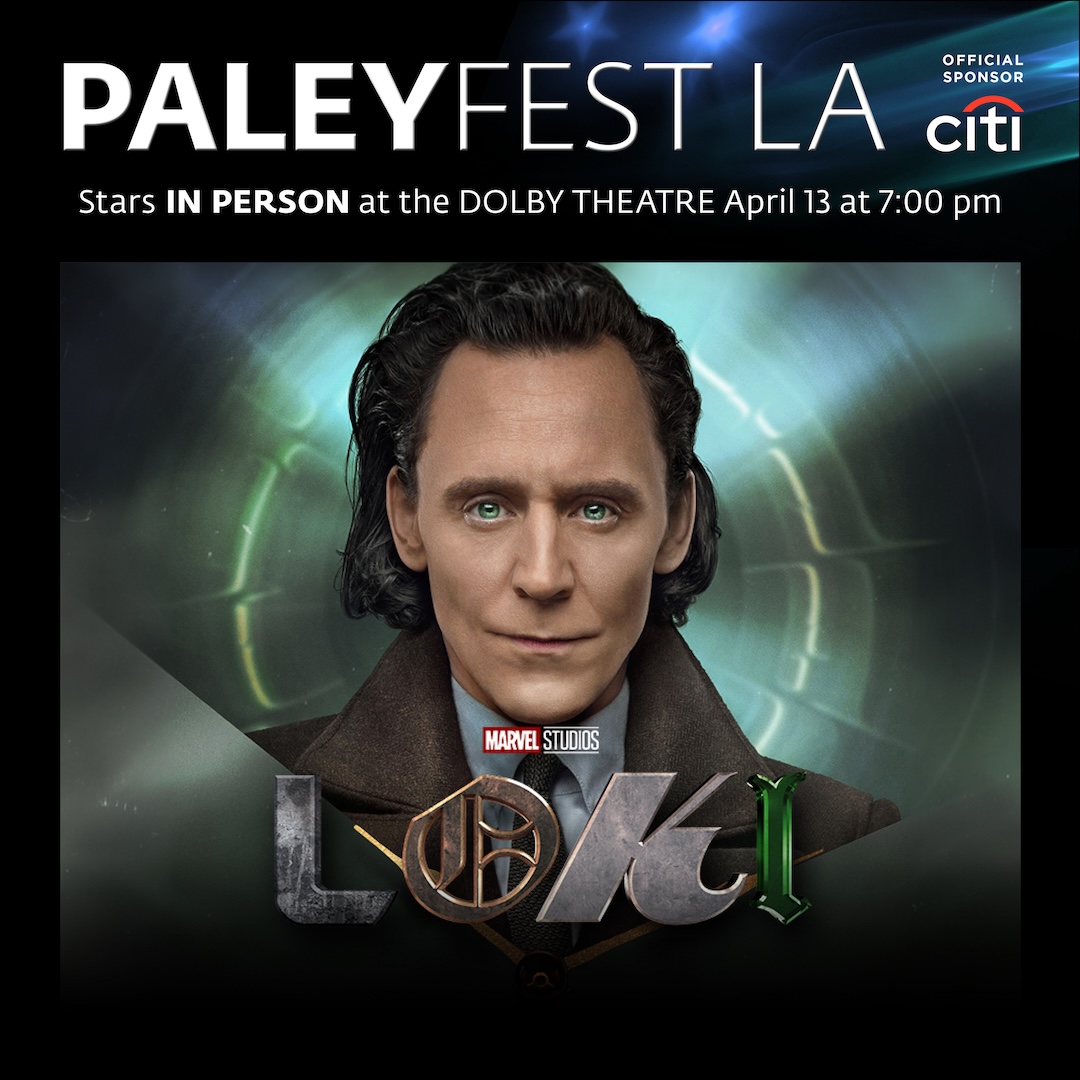 PaleyFest LA is back with @LokiOfficial- bringing mischief and cosmic charm to the stage!

Click link to purchase: bit.ly/3OQVROn

#PFLA2024

@DisneyPlus @MarvelStudios 

Official Sponsor @Citibank