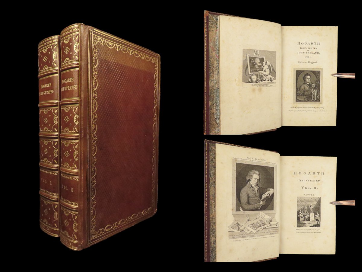SchilbRareBooks's tweet image. 1791 John Ireland's "Hogarth Illustrated." Interested? ow.ly/wM0O50QEO6F
Want more? ow.ly/9OOX50QEO6E

#Hogarth #Engravings #RakesProgress #Cartoons  #RareBooks #SchilbAntiquarian #Books #Reading #History #SpecialCollections #Librarians #Teachers #Quoteoftheday