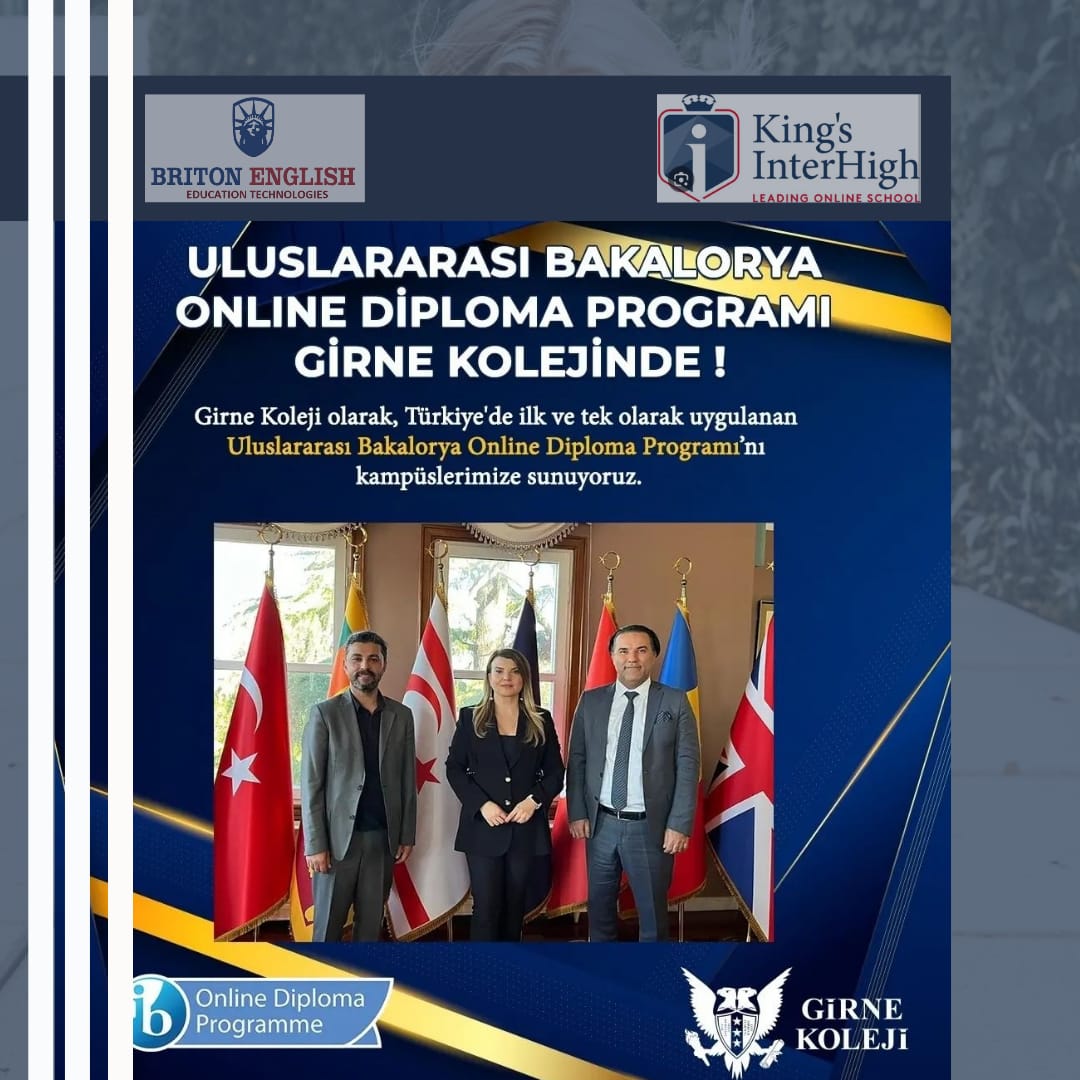 Dünyanın en prestijli eğitim müfredatlarından Uluslararası Bakalorya Diploma Programı, online olarak Girne Koleji sayesinde ülkemizde daha fazla öğrenci ile buluşacak. <a href="/umitkalko/">Ümit Kalko</a> <a href="/CambazogluDilek/">Dilek Cambazoğlu</a> <a href="/girne_koleji/">Girne Koleji</a> <a href="/ai_briton/">Briton English Education Technologies</a> <a href="/leventtufekci/">Levent Tüfekçi ▶️ Eğitim Teknolojileri</a> <a href="/KingsInterHigh1/">KingsInterHigh</a> #onlineibdp #onlinealevel